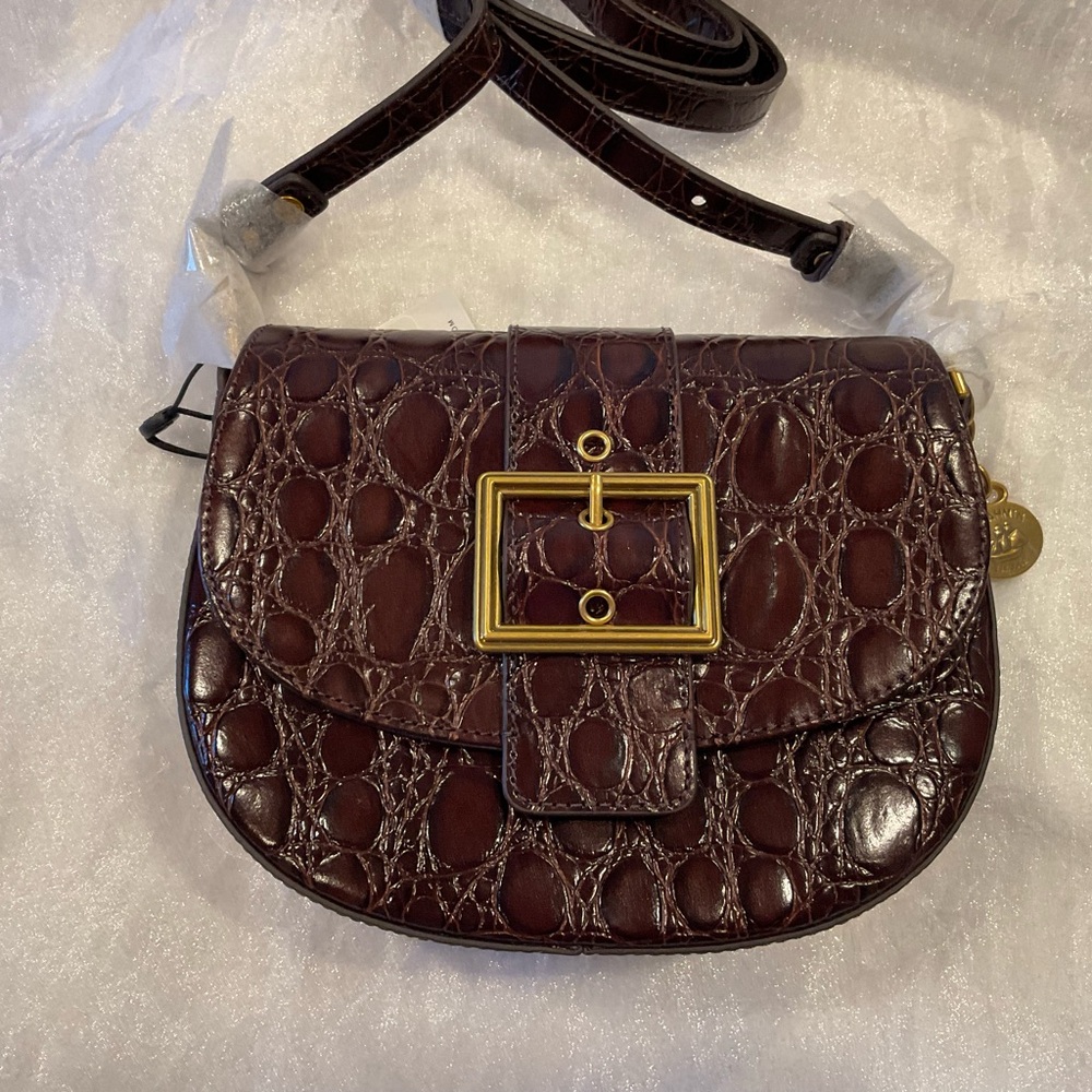 Brahmin Briar, Ganache Vanderbilt, NWT